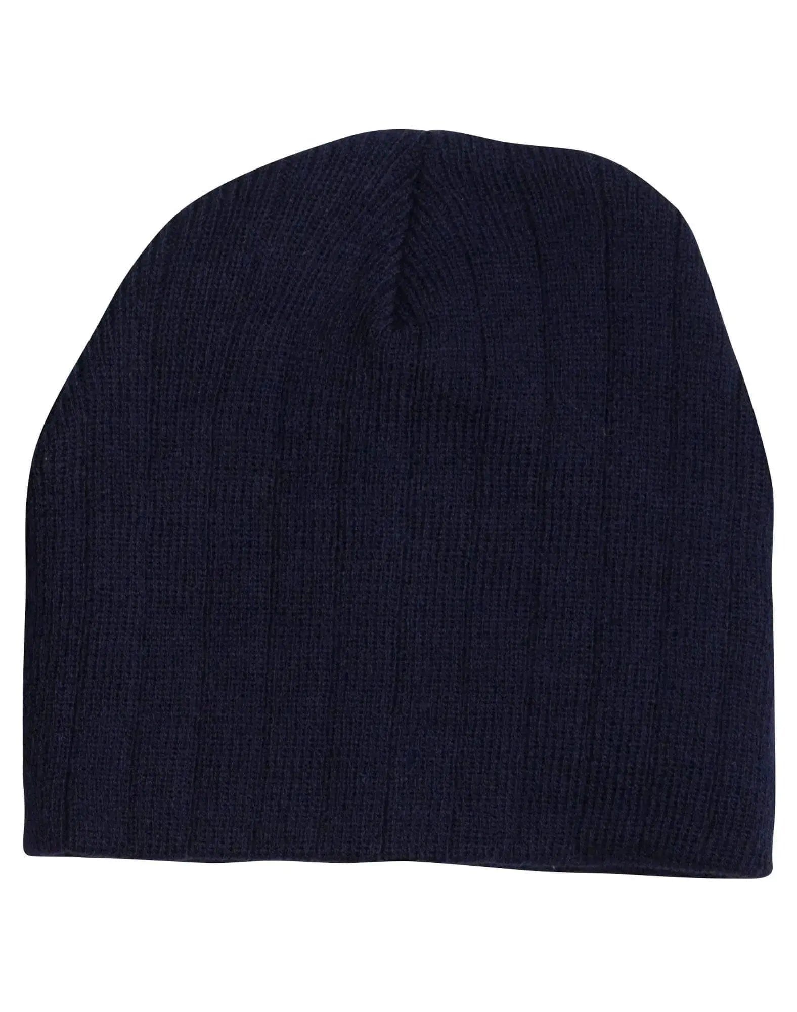 Cable Knit Beanie With Fleece Head Band CH64